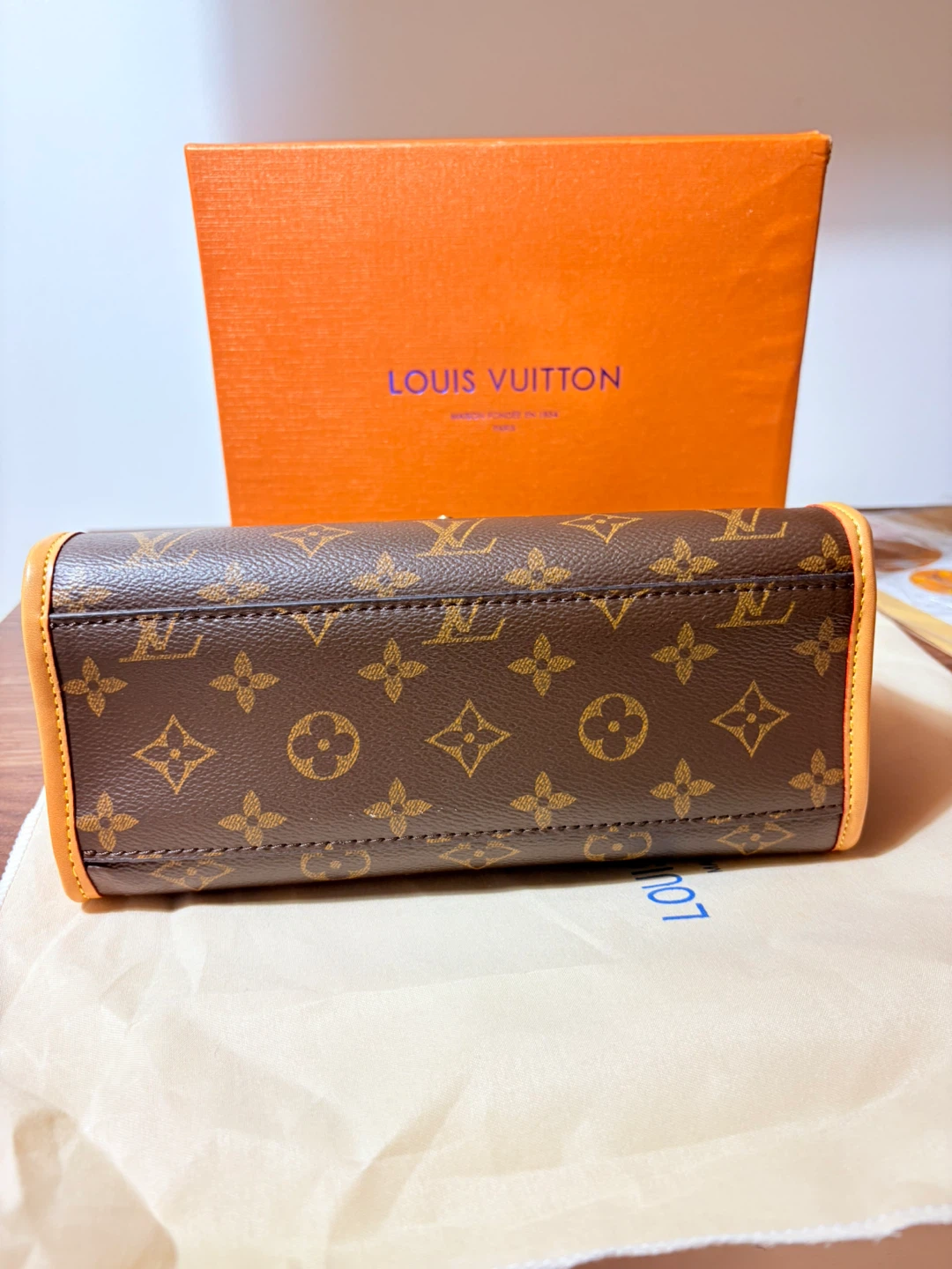 Monogram Canvas Small Brown Bag - photo 5