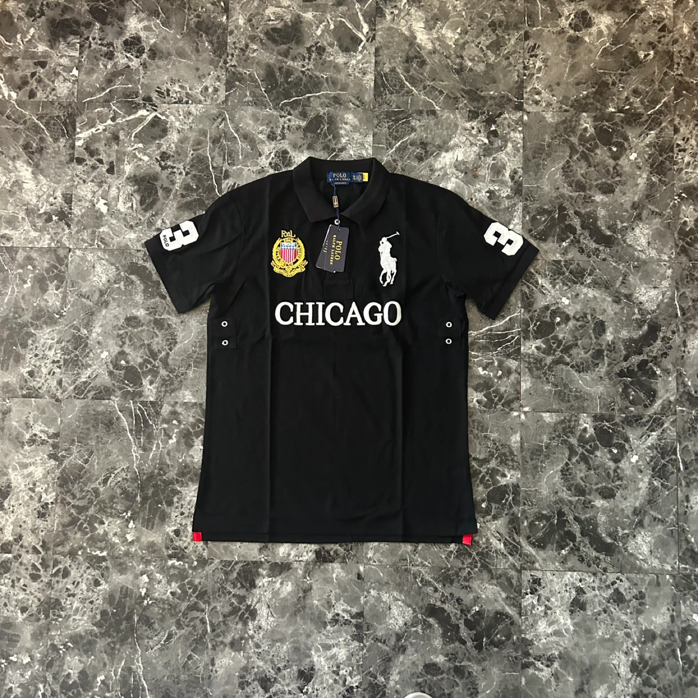 Polo Ralph Lauren chief keef Chicago #3 XL streetwear style