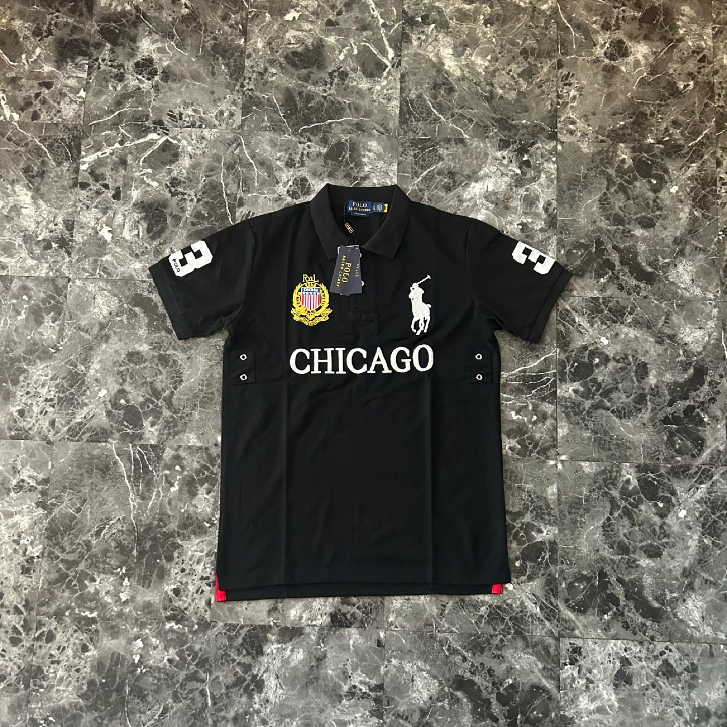Polo Ralph Lauren chief keef Chicago #3 L streetwear style