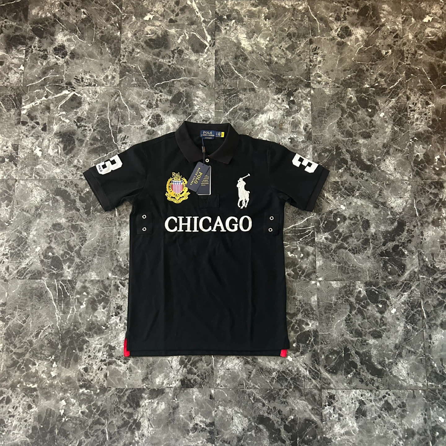 Polo Ralph Lauren chief keef Chicago #3 M streetwear style