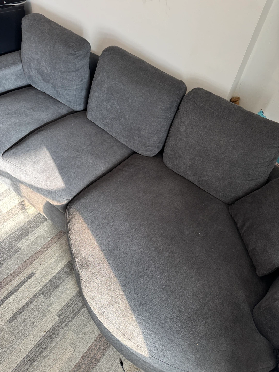 Dark Grey Sectional Sofa