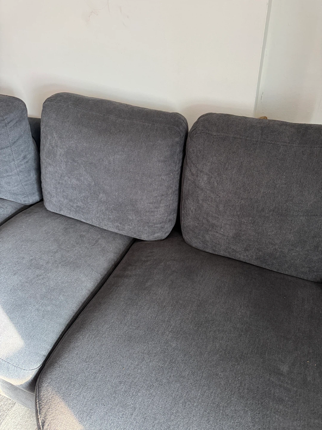 Dark Grey Sectional Sofa - photo 2