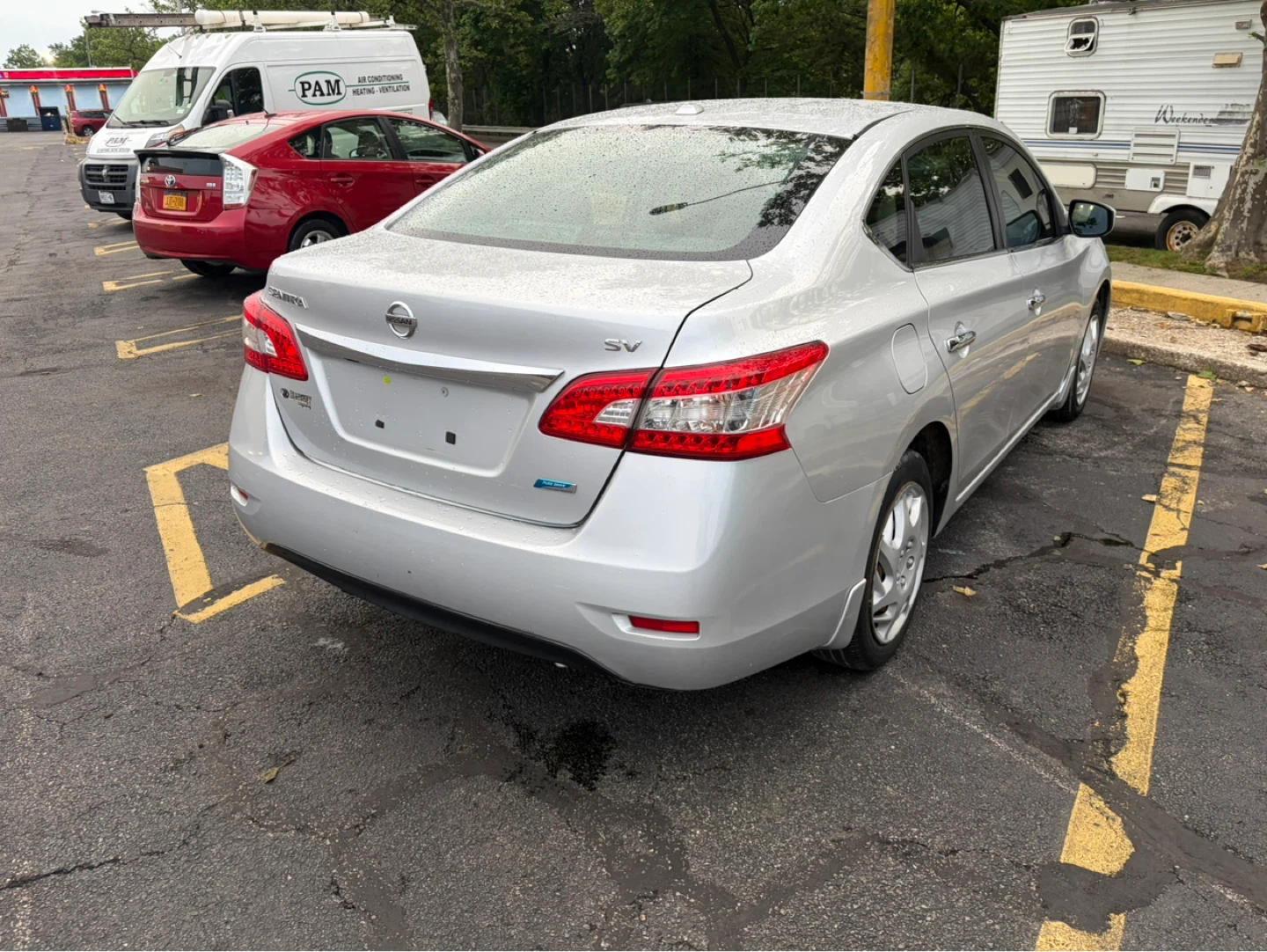 Silver Nissan Sentra SV Sedan - photo 2
