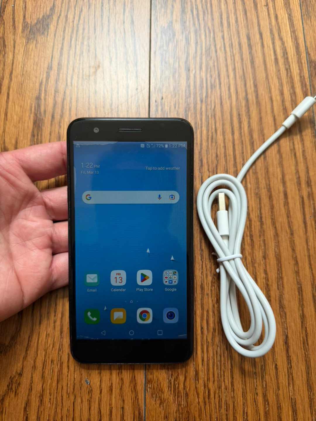 LG phone unlocked Fully Functional with charging cable - photo 5