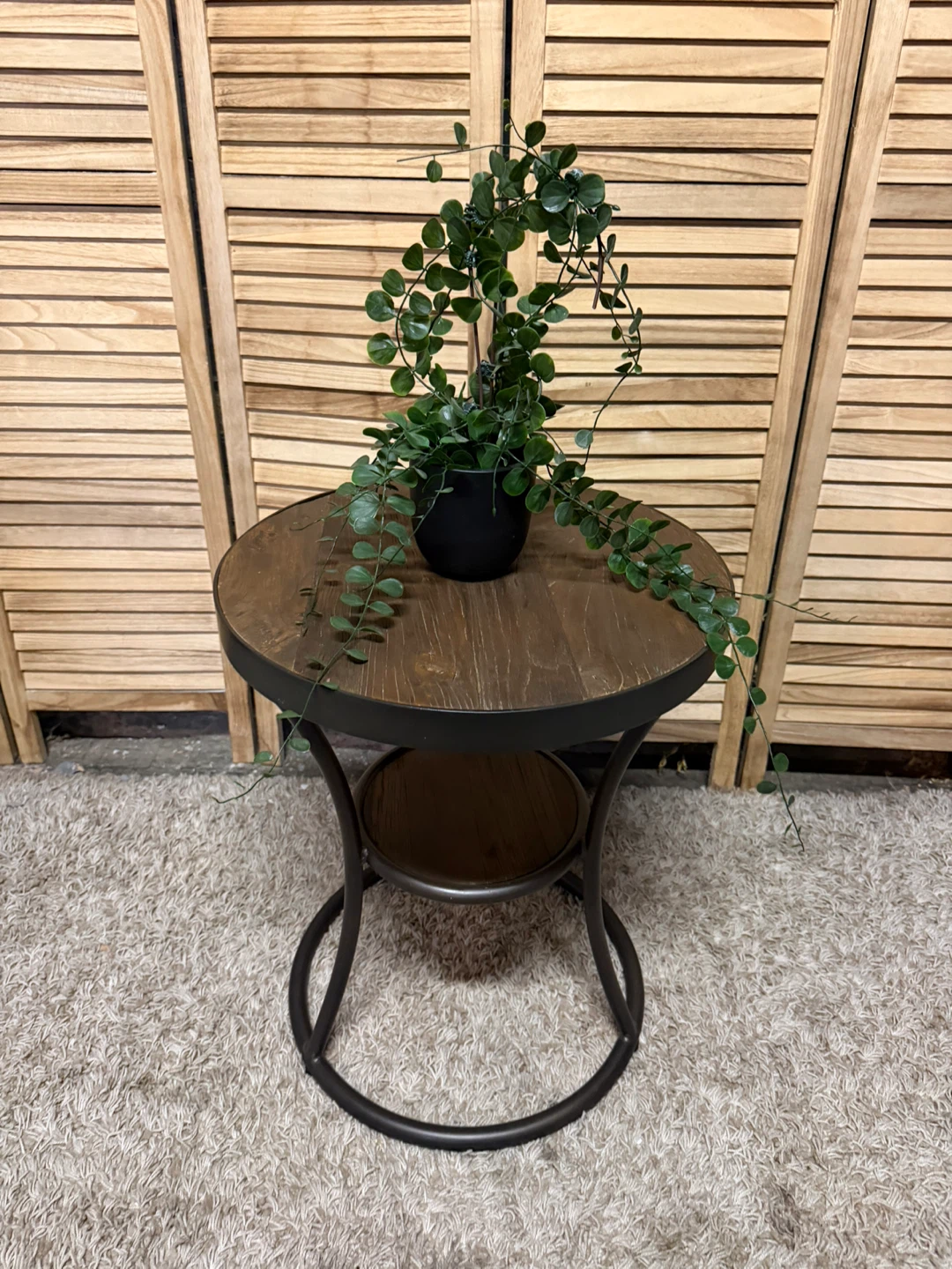 Pottery Barn Reclaimed Side Table - photo 3