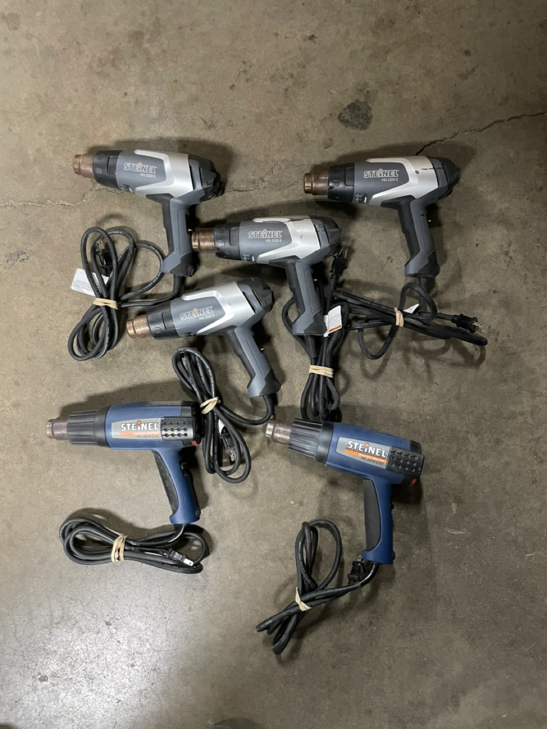 STEINEL Heat Gun Bundle - HG 2320 E & HG 2310 LCD