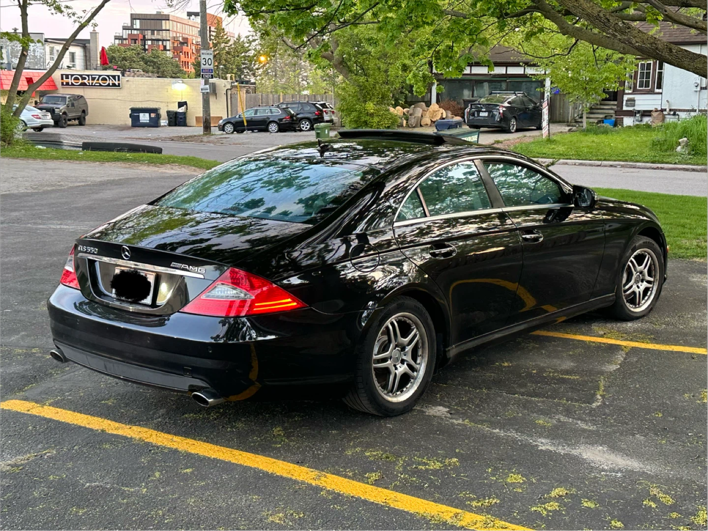 Black Mercedes-Benz CLS 550 - photo 2