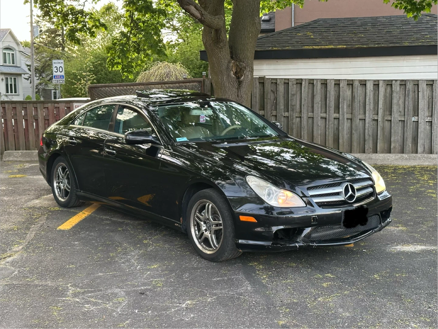 Black Mercedes-Benz CLS 550 - photo 5