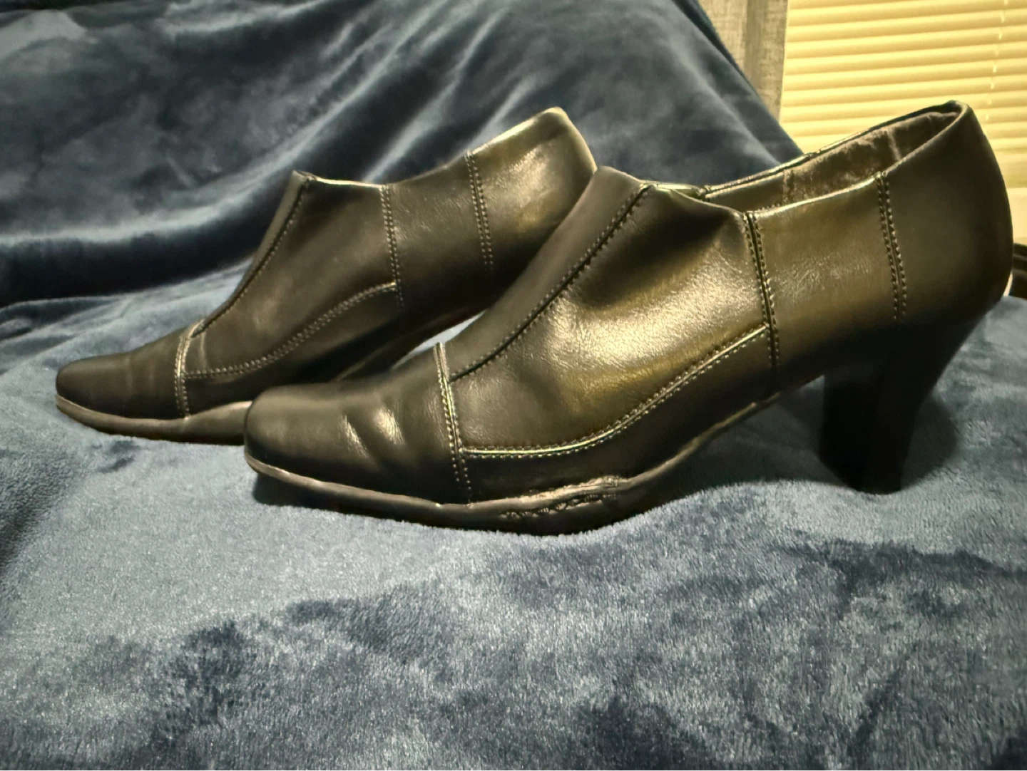 Aerosoles Black Heeled Ankle Boots