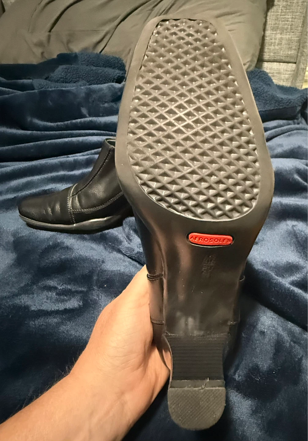 Aerosoles Black Heeled Ankle Boots - photo 4