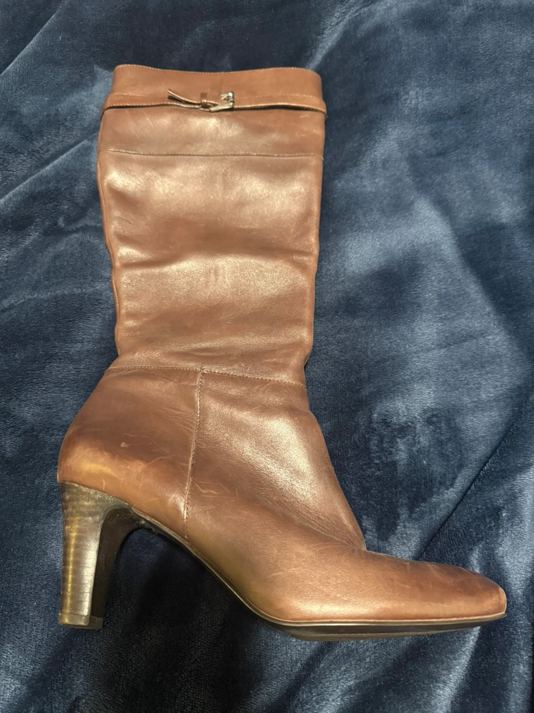 Lauren Ralph Lauren Leather Tall Boots - photo 2