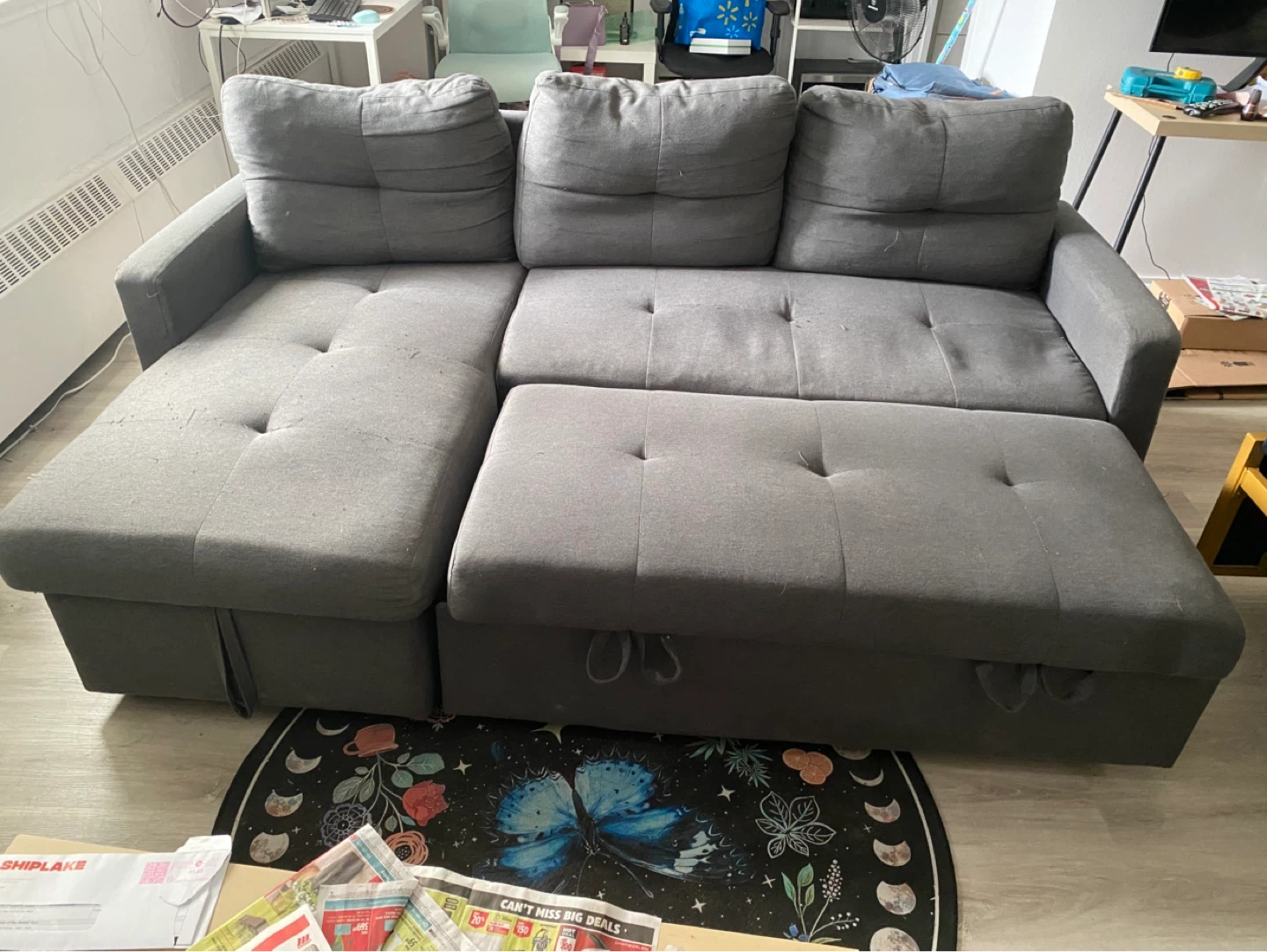 Sofa and coffee table