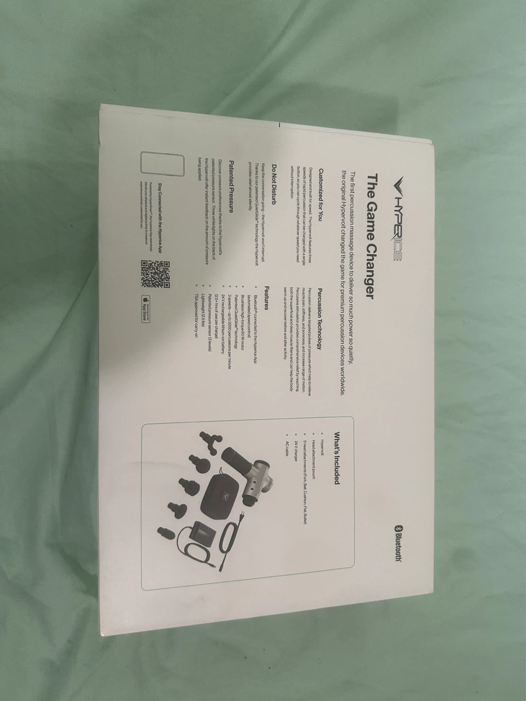 Hypervolt Handheld Percussion Massage Device - photo 2