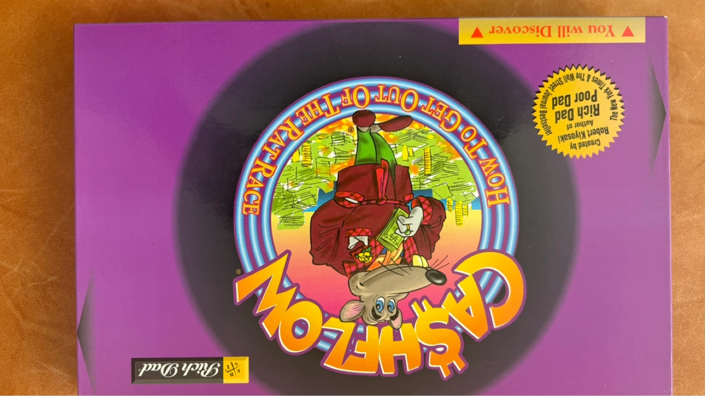 Rich Dad How To Get Out Of The Rat Race Cashflow Board Game