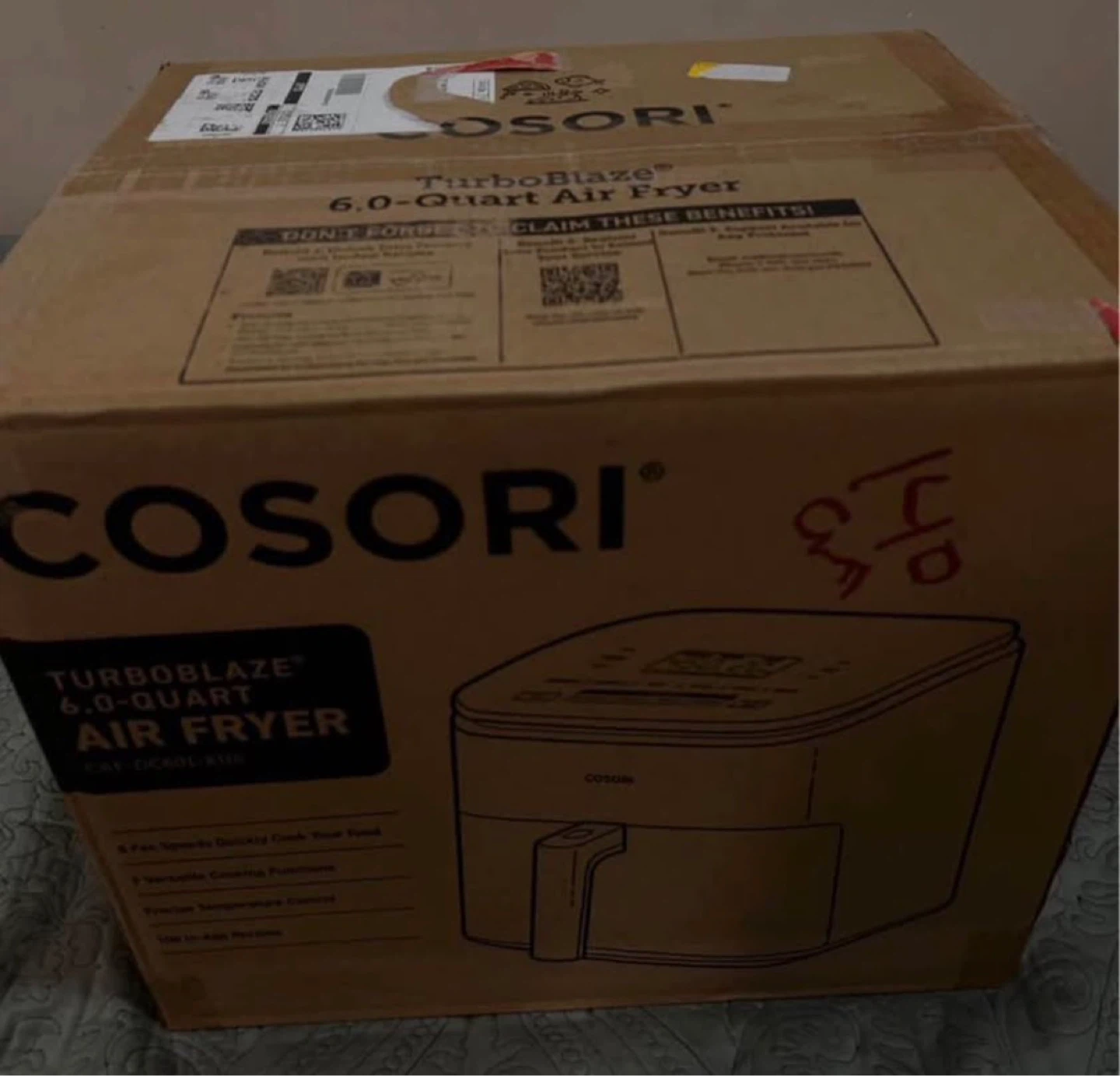 COSORI TurboBlaze 6.0-Quart Air Fryer - photo 3