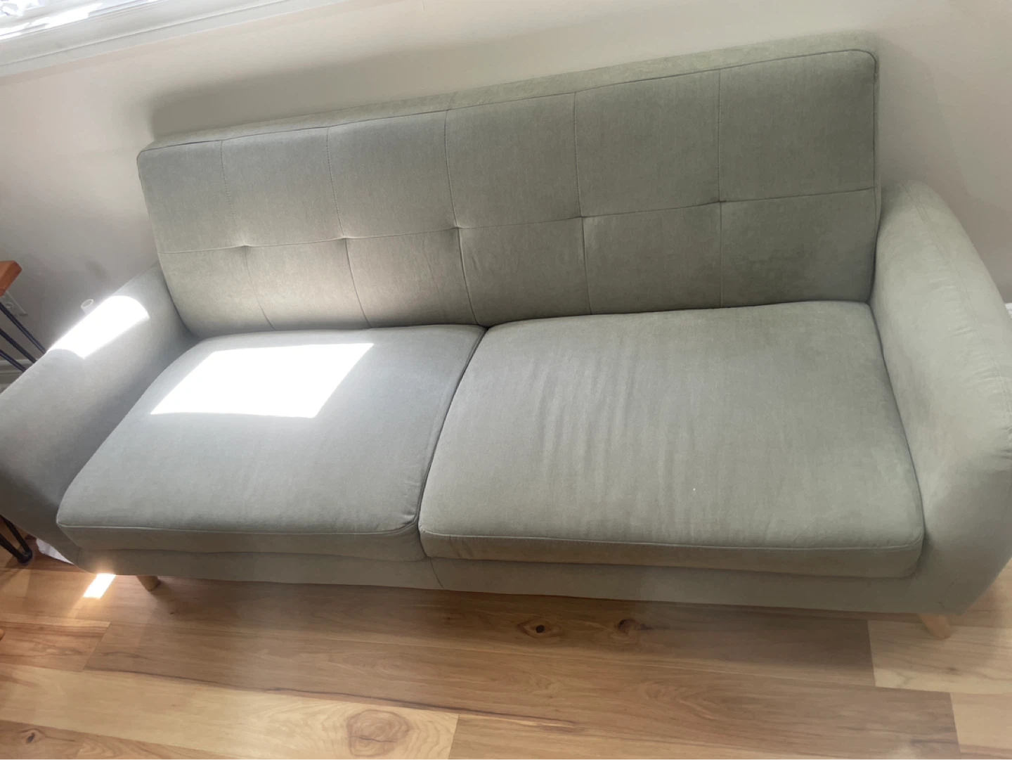 Pistachio green structube sofas - photo 2