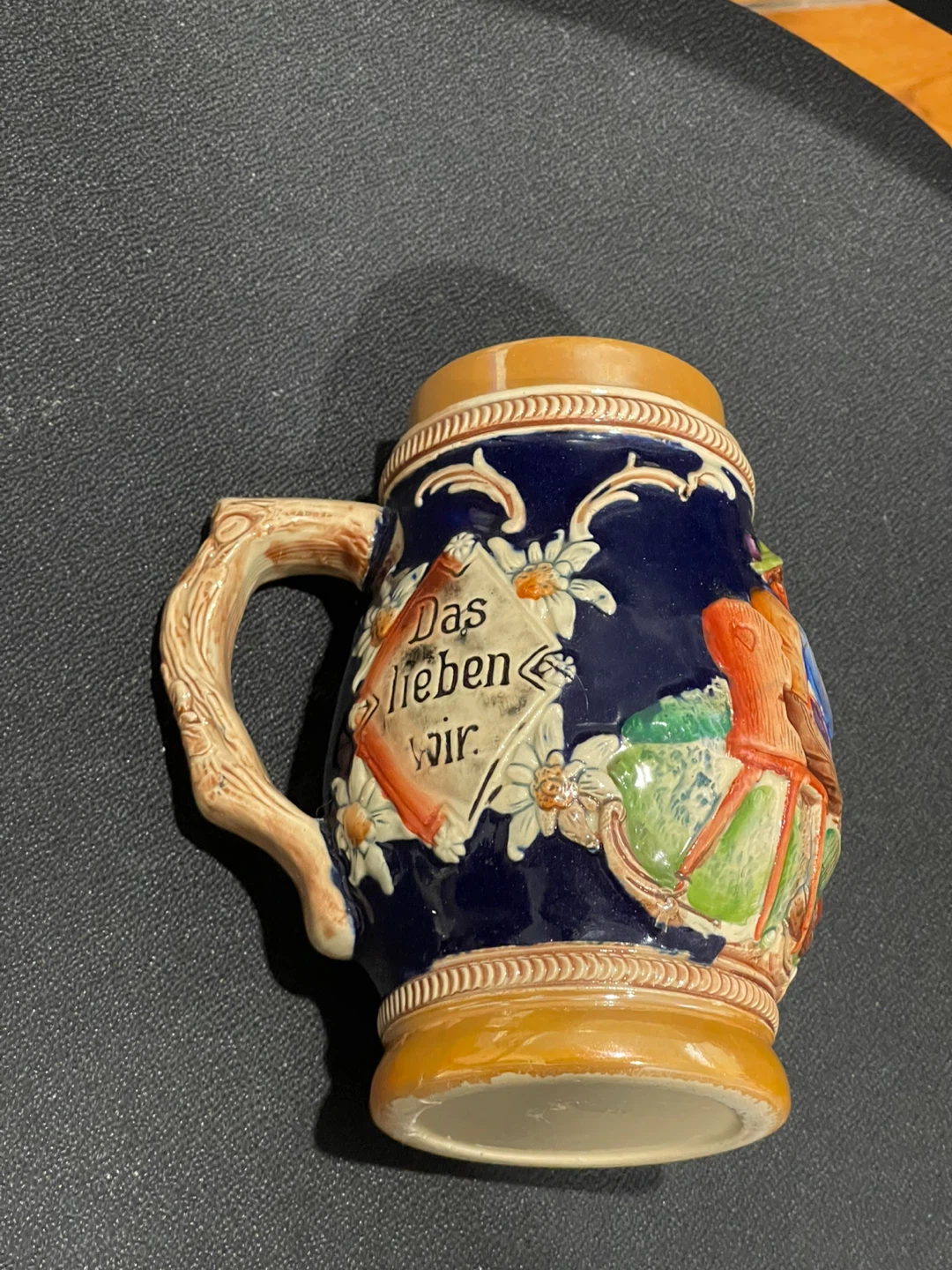 Vintage German Ceramic Beer Stein Mug - Offers Welcomed - photo 2
