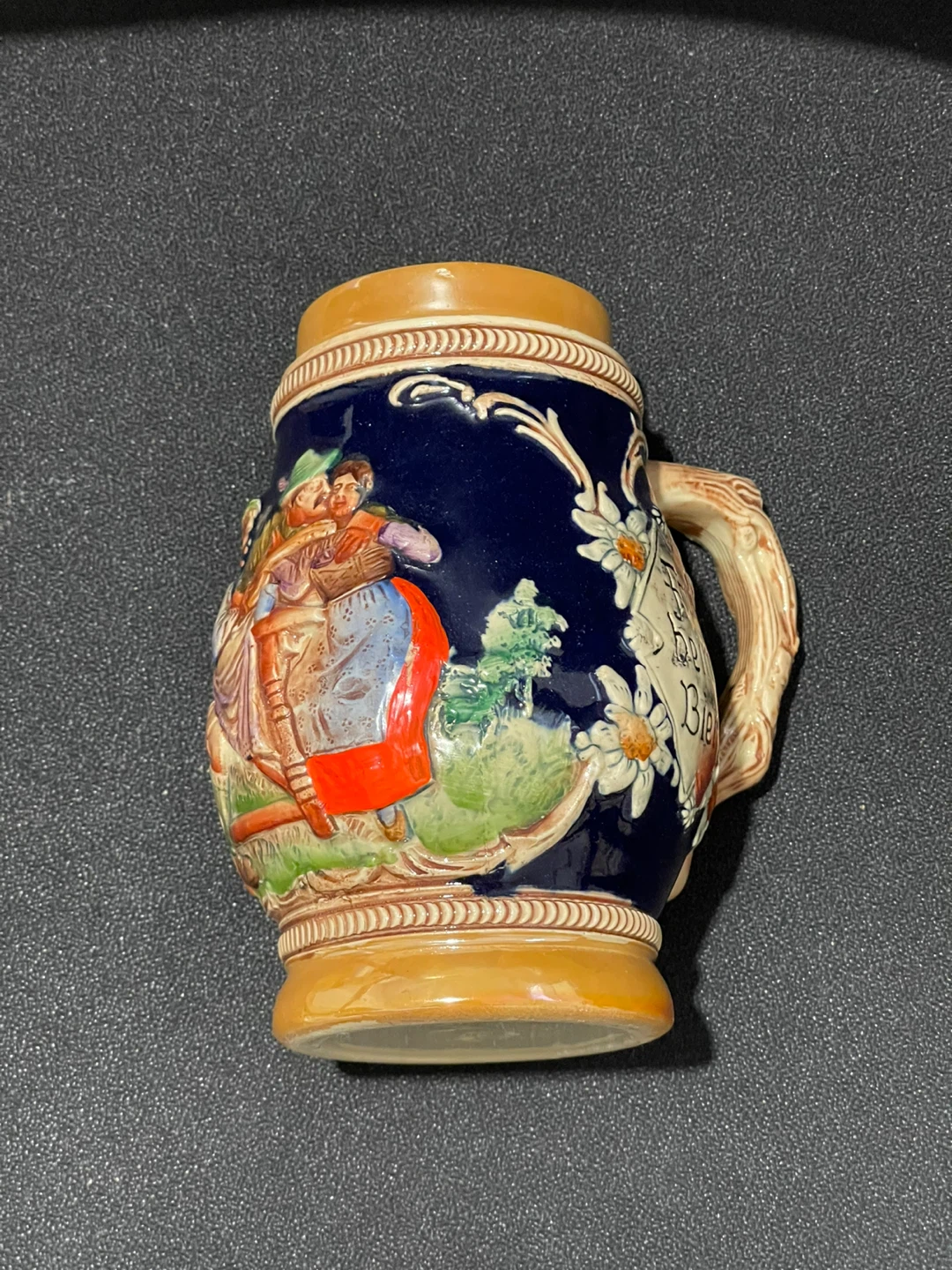 Vintage German Ceramic Beer Stein Mug - Offers Welcomed - photo 4