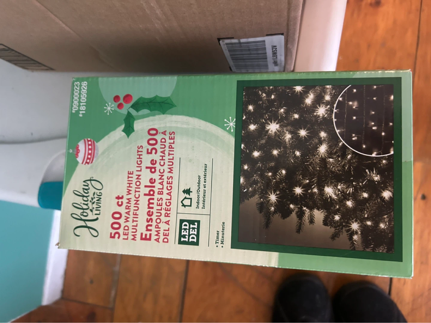 Light for Christmas tree