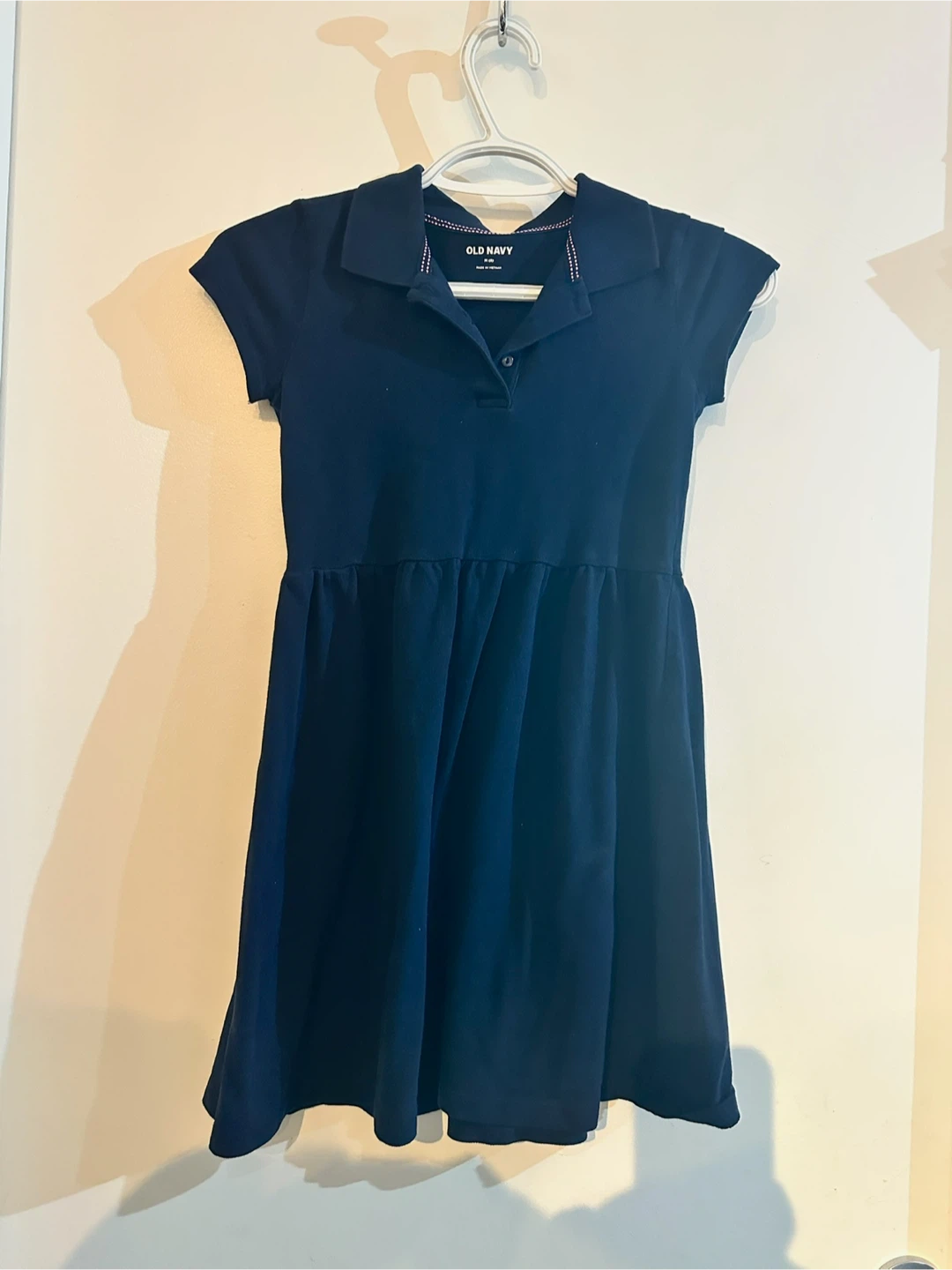 Old Navy Navy Blue Polo Dress - Size M