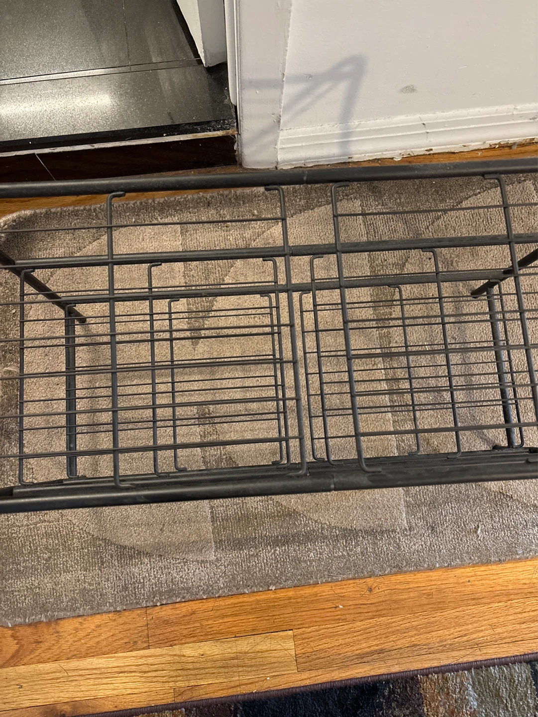 3-Tier Metal Wire Shoe Rack Shelf - photo 4