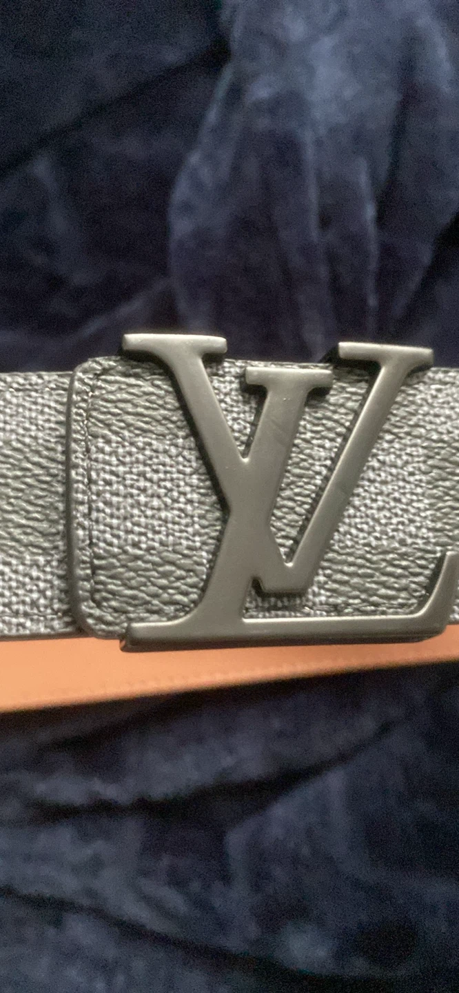 Louis Vuitton Monogram Belt with LV Buckle