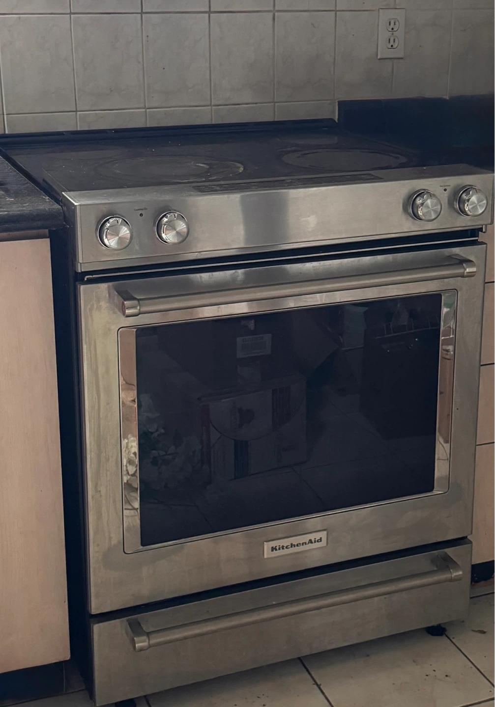 KitchenAid Stainless Steel Electric Range with Oven