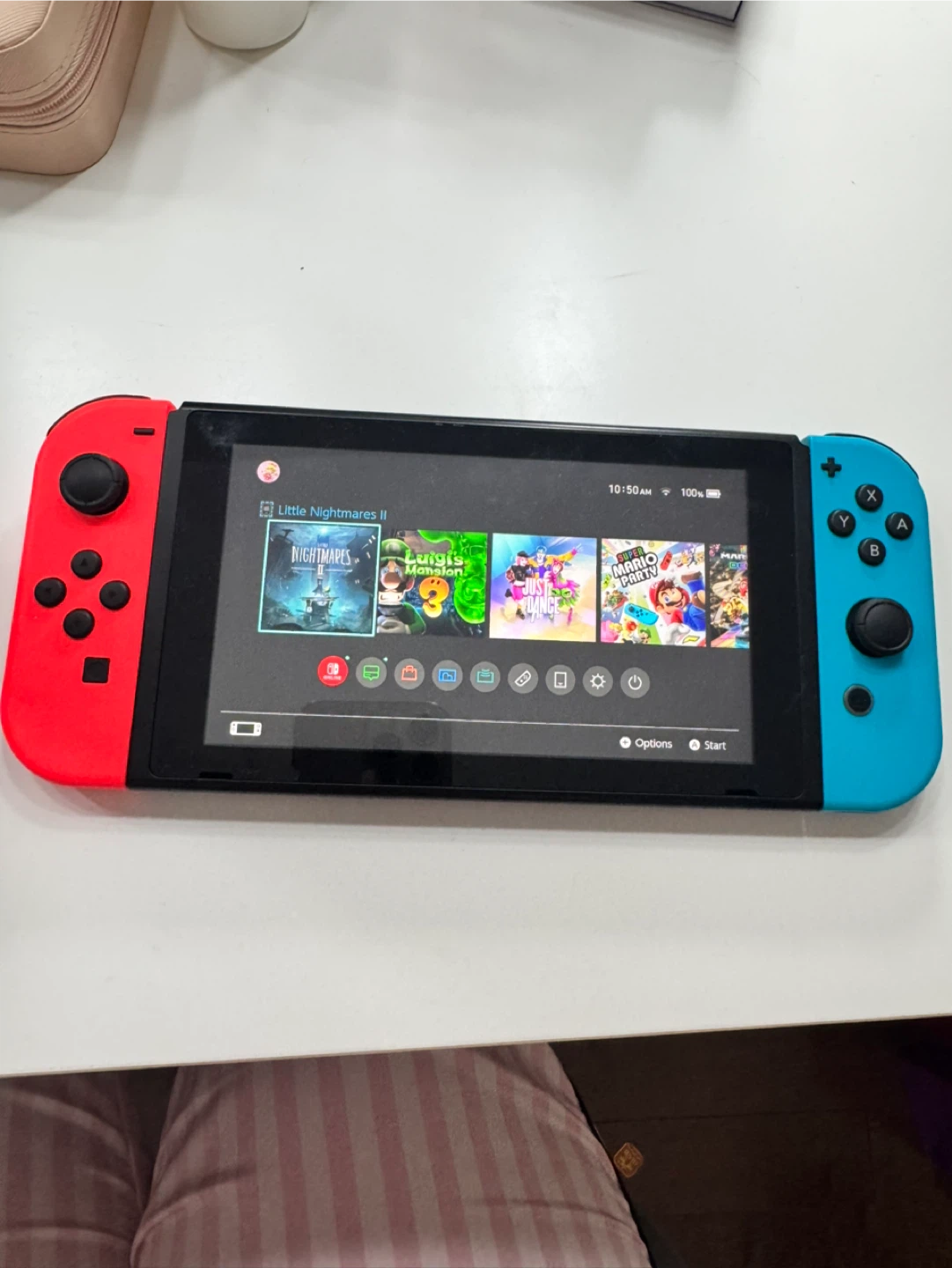 Nintendo Switch Console with Dock and Case
