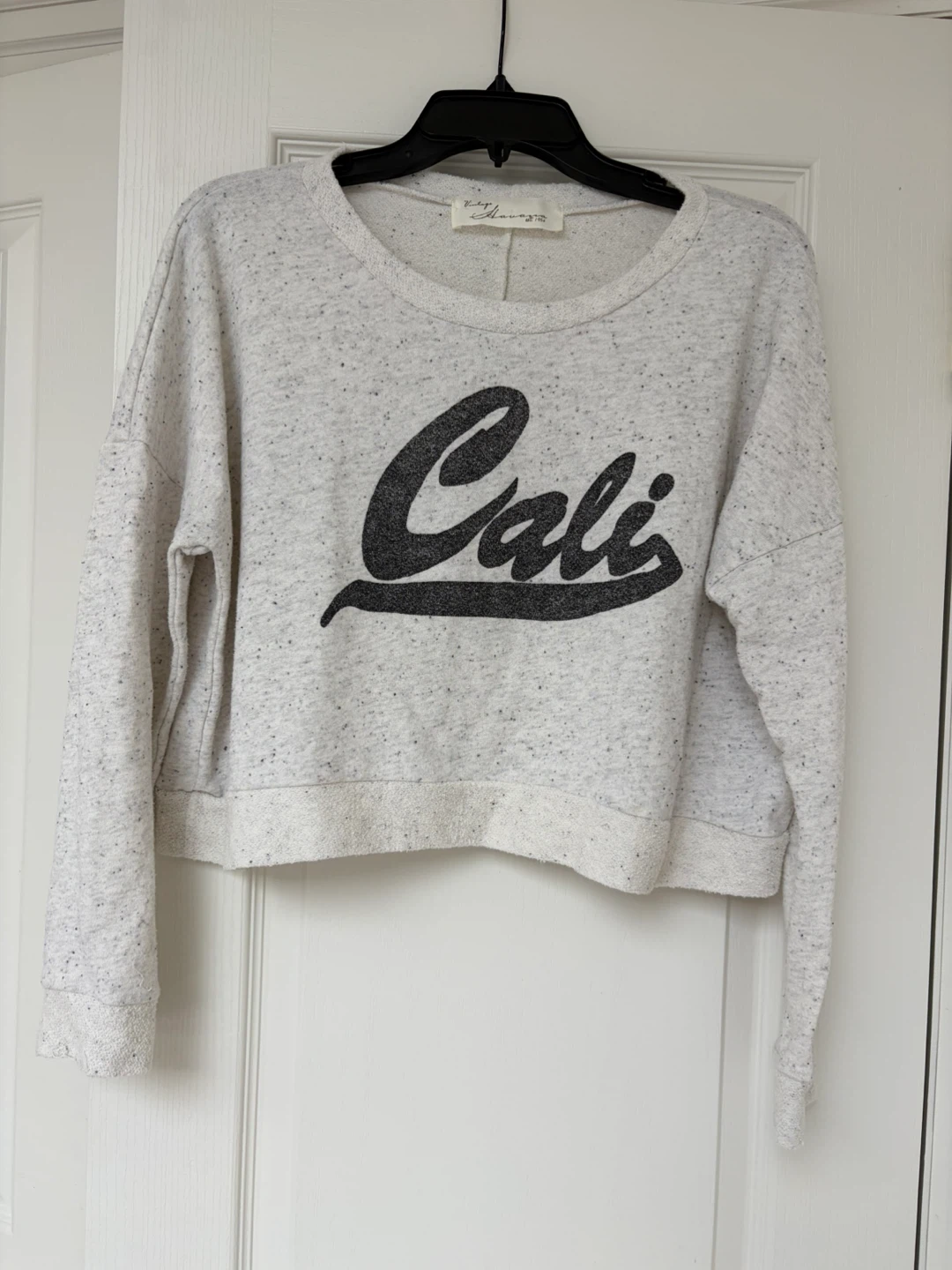 Vintage Havana Cali Crop Sweatshirt