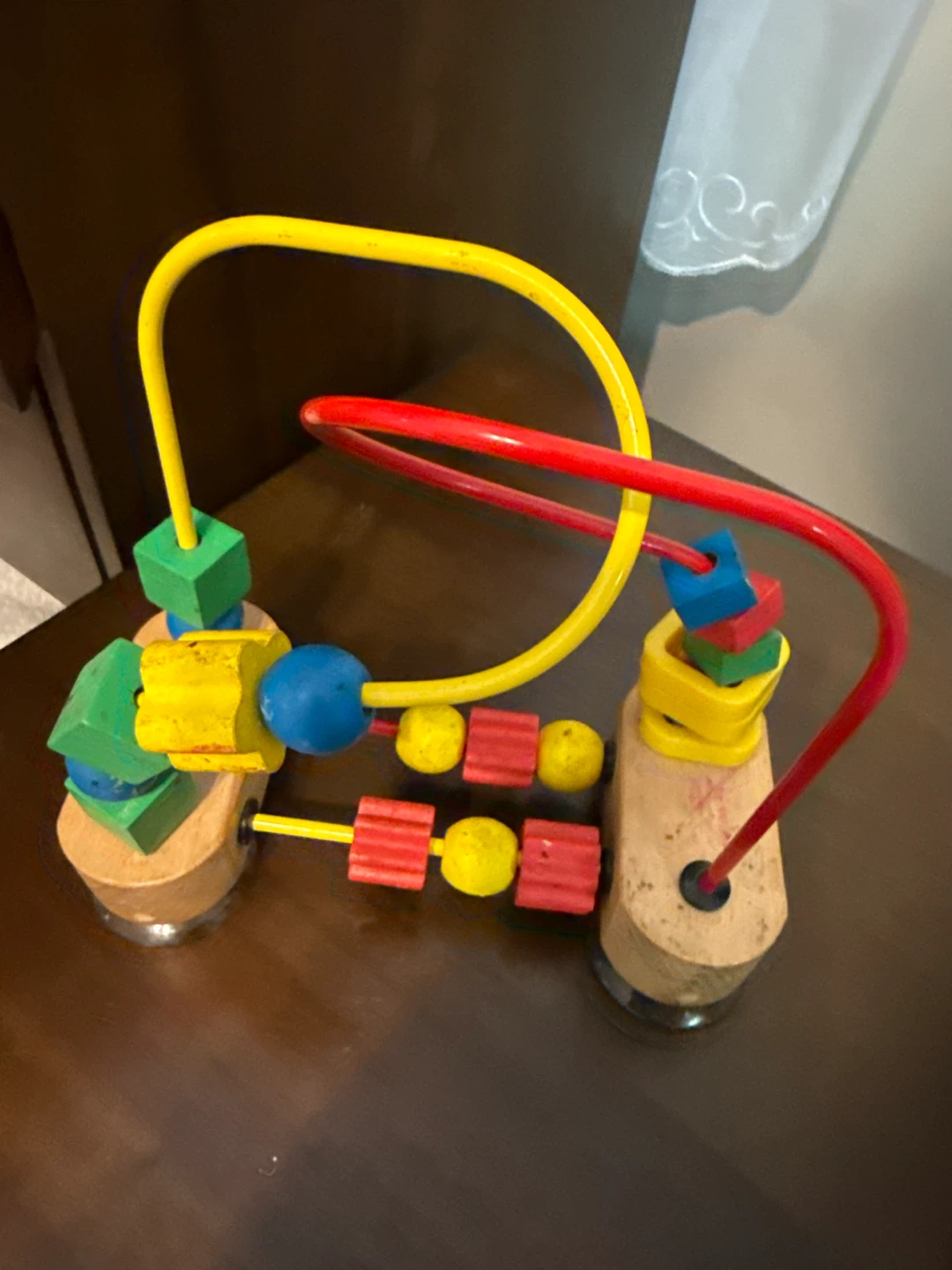 Wooden Bead Maze Toy