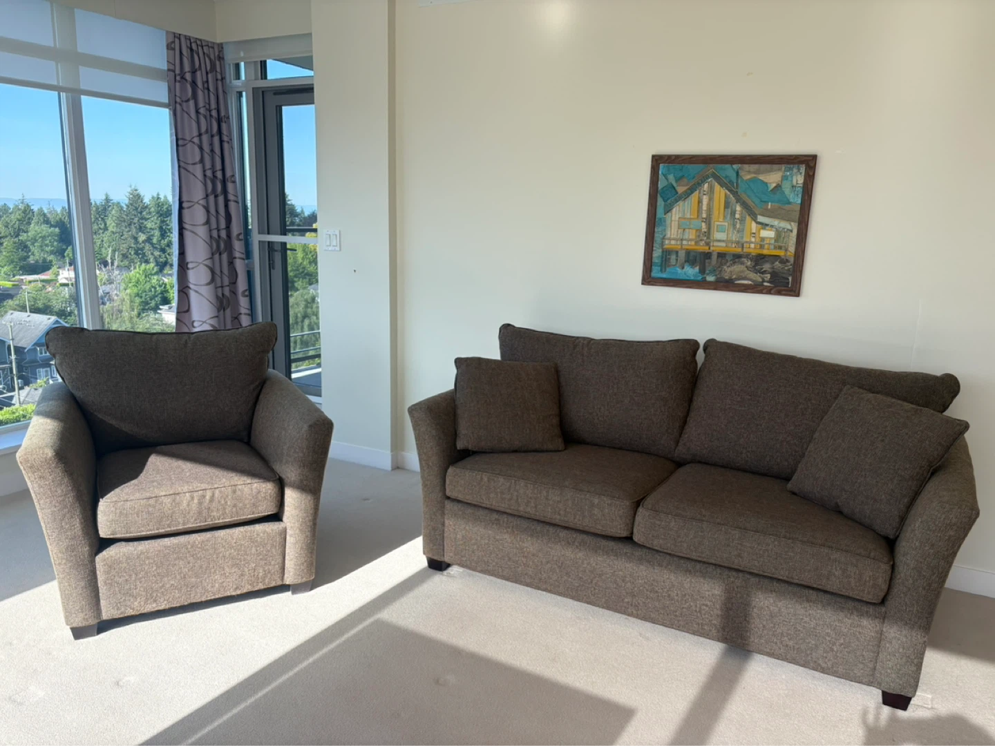 Sofa Bed and Chair