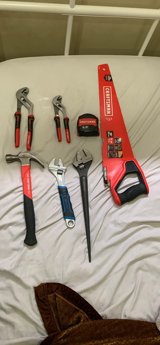 Craftsman Hand Saw and Assorted Tools