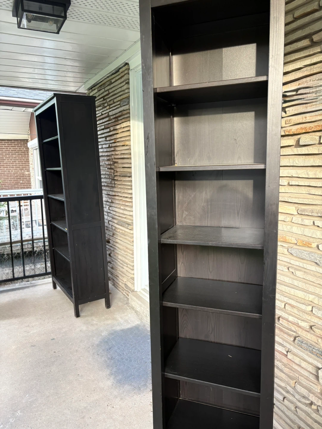 IKEA HEMNES Bookcase - Black-brown - photo 5