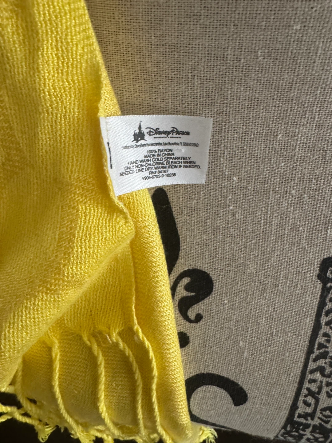 Disney Parks Yellow Scarf - photo 2