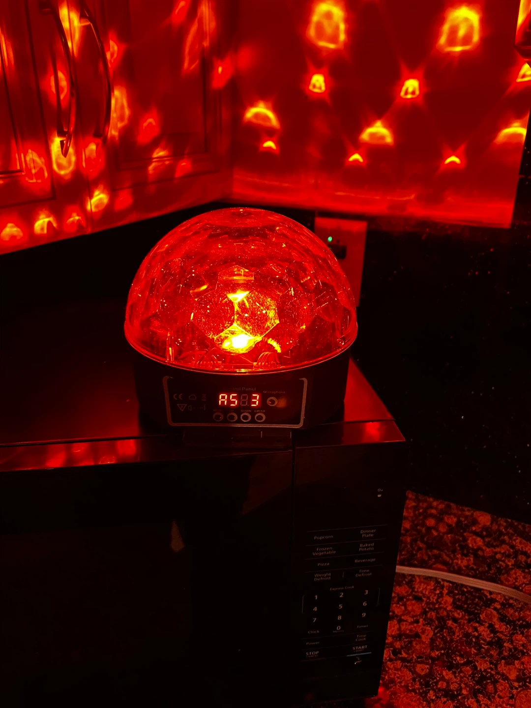 DJ Disco Ball Light with Microphone Input - photo 2