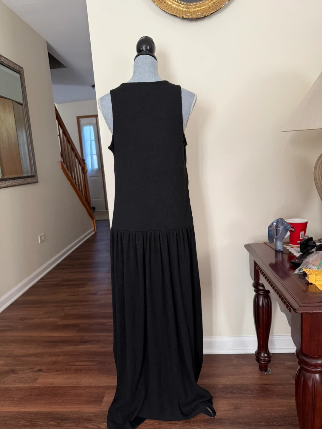 Universal Thread Black Ribbed Tank Dress - photo 2