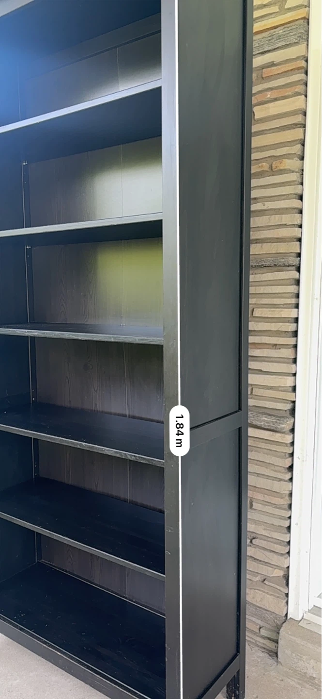 IKEA HEMNES Bookcase - Black-brown - photo 2
