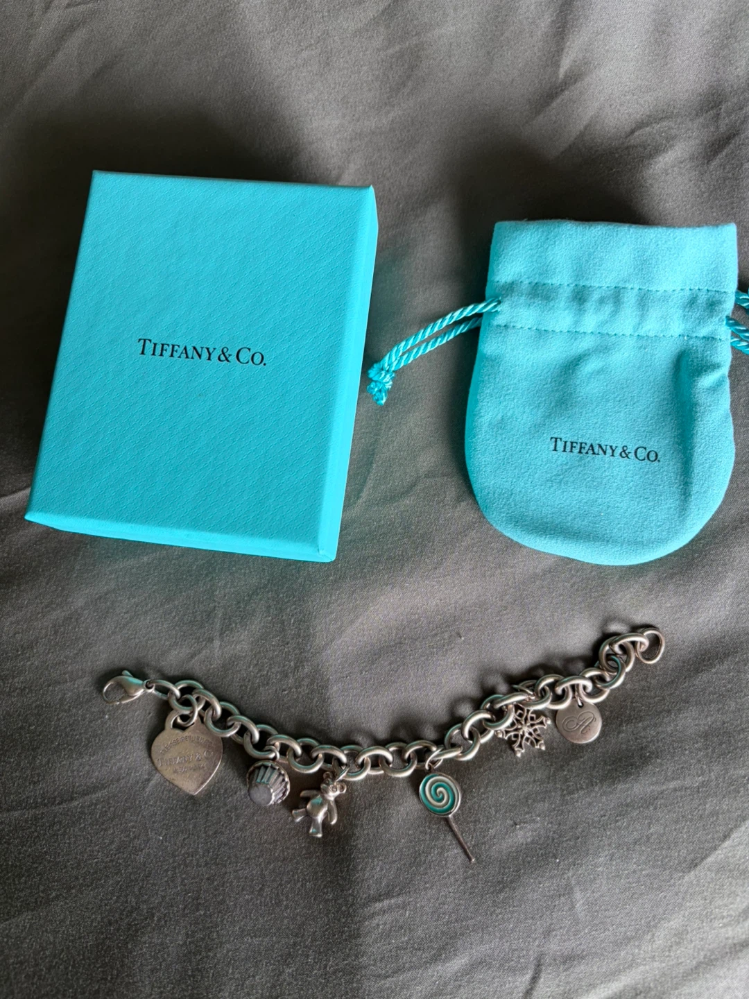 Tiffany & Co. Sterling Silver Charm Bracelet - photo 3