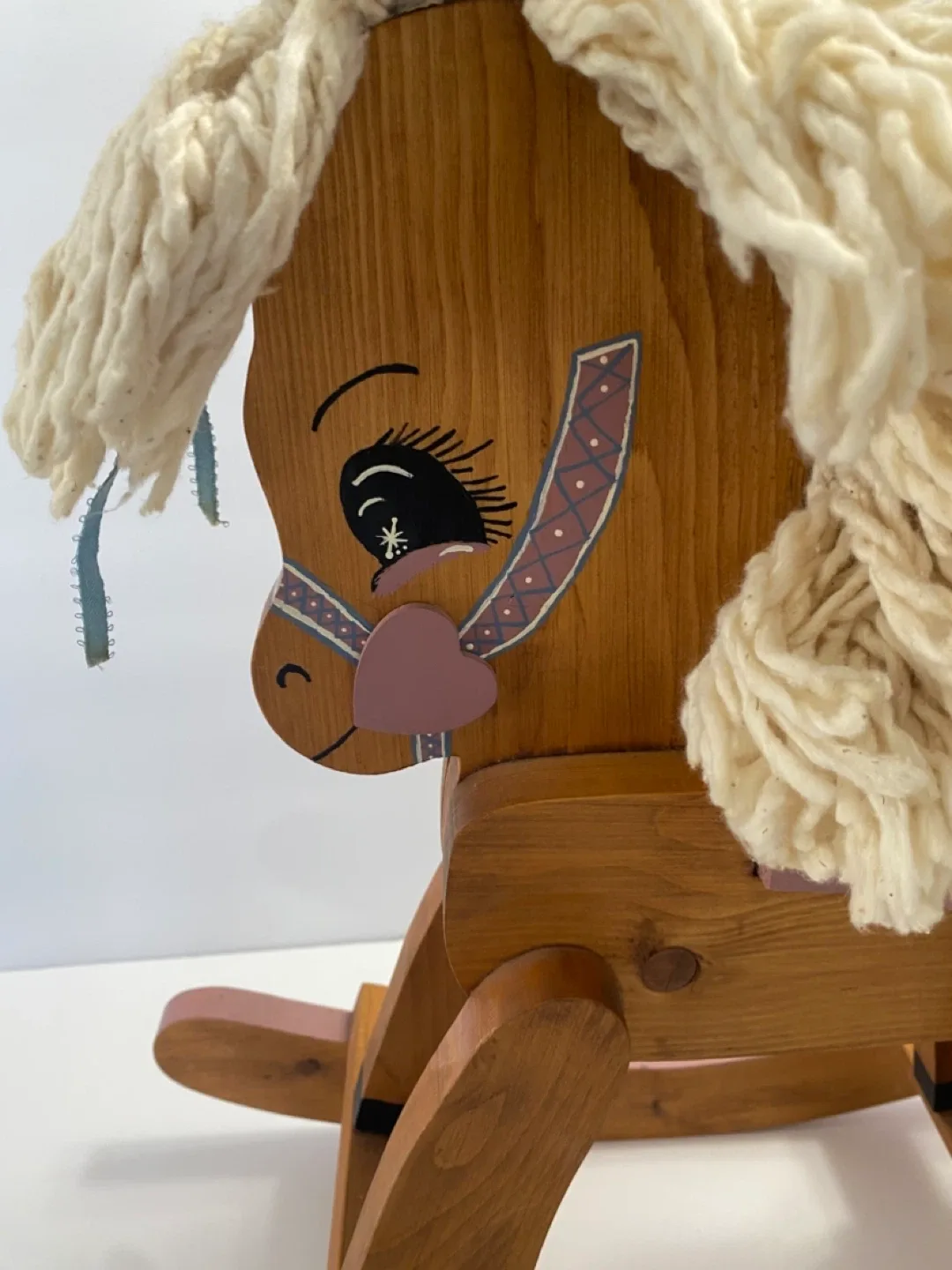 Wooden Rocking Horse 18inches tall - photo 2
