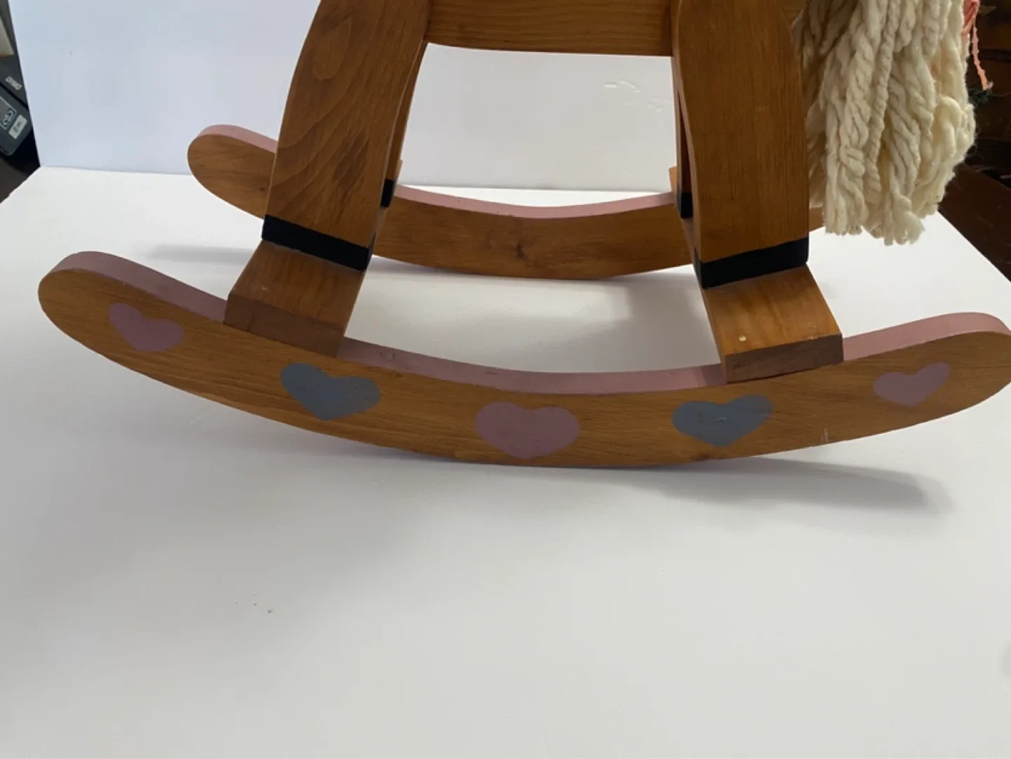 Wooden Rocking Horse 18inches tall - photo 3