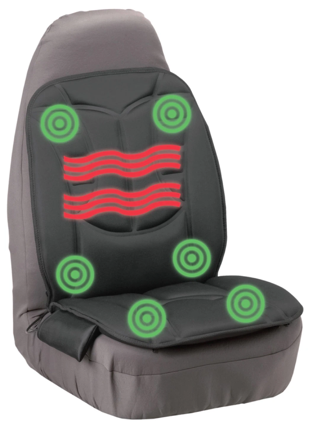 Comfort brand heated and massage car seat cushion - photo 3
