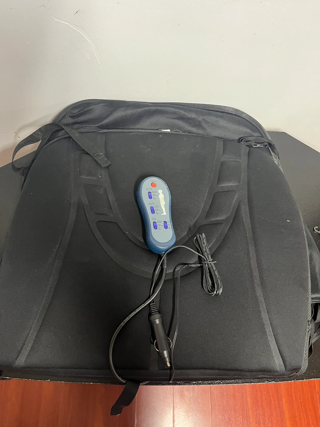 Comfort brand heated and massage car seat cushion
