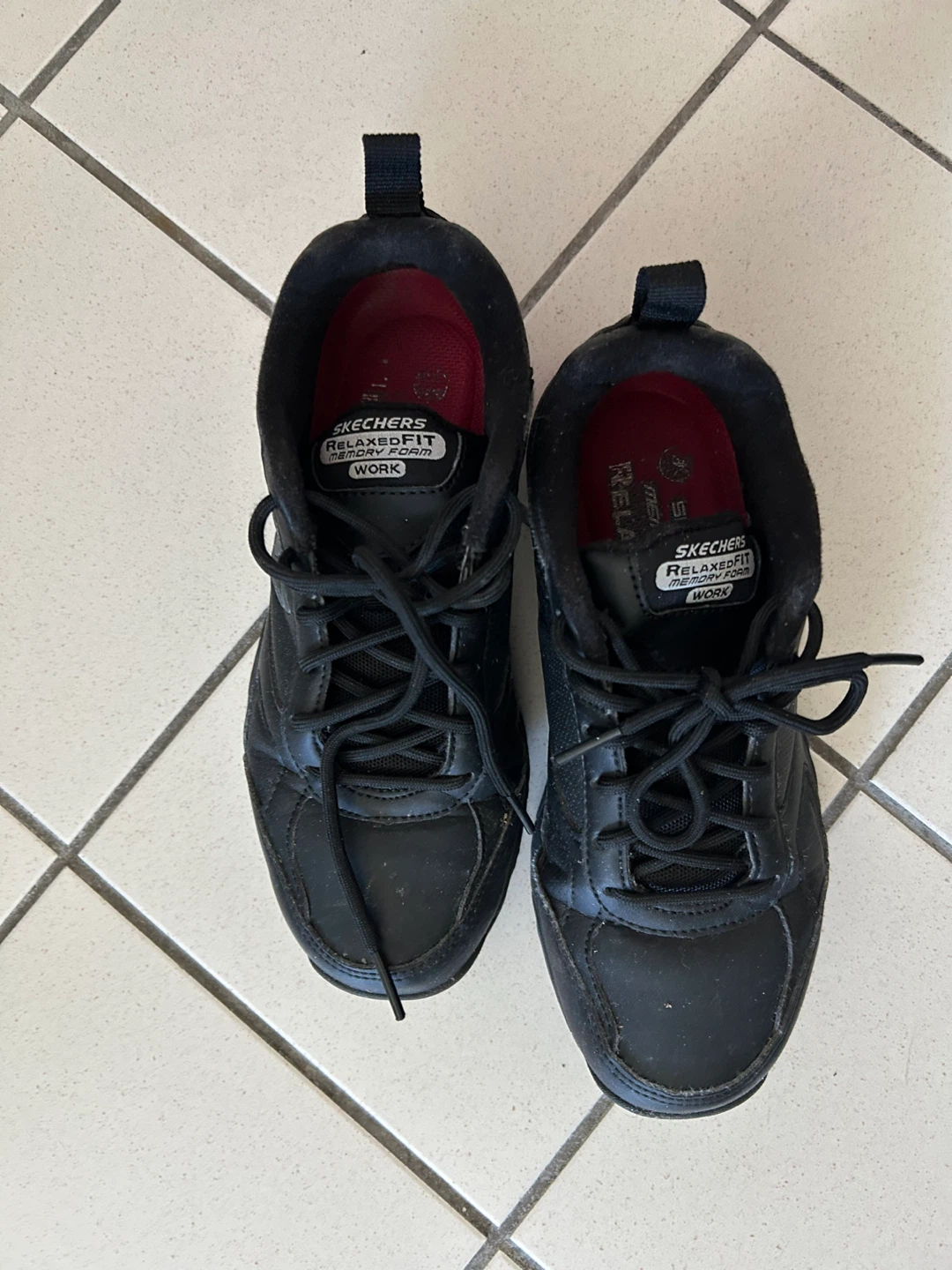 Skechers Relaxed Fit Work Shoes