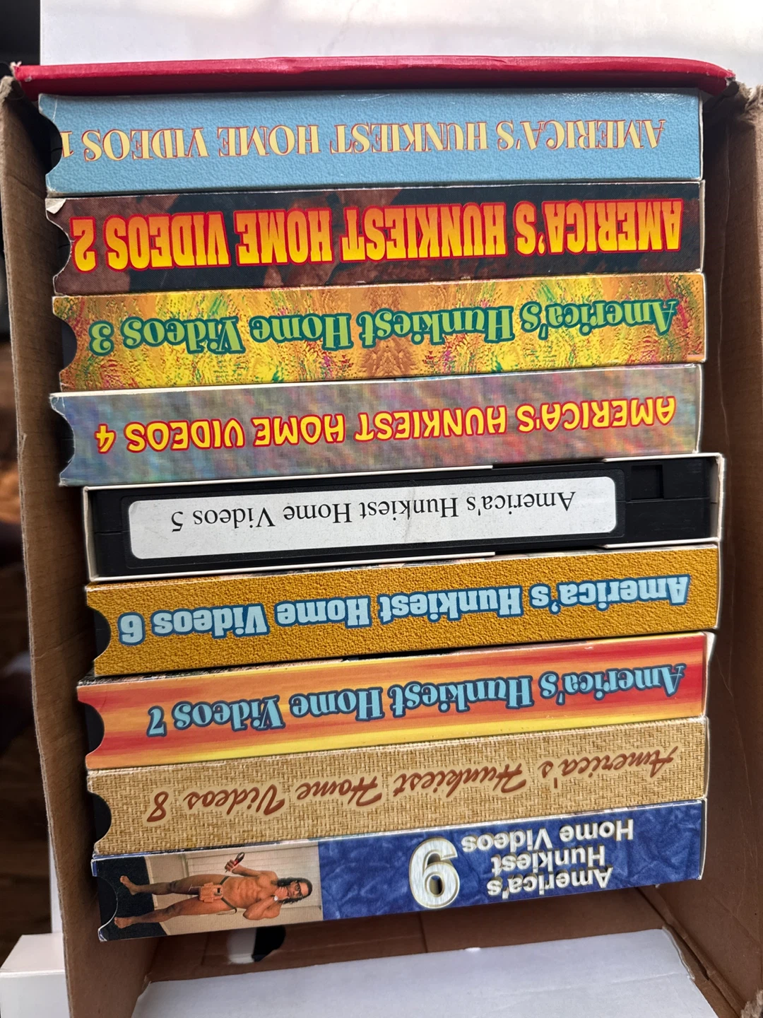 America's Hunkiest Home Videos VHS Lot
