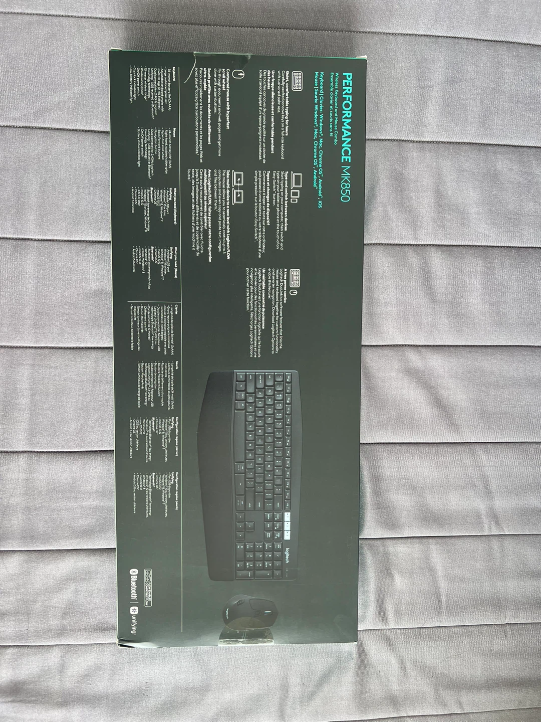 Logitech Performance MK850 Wireless Keyboard and Mouse Combo - photo 4