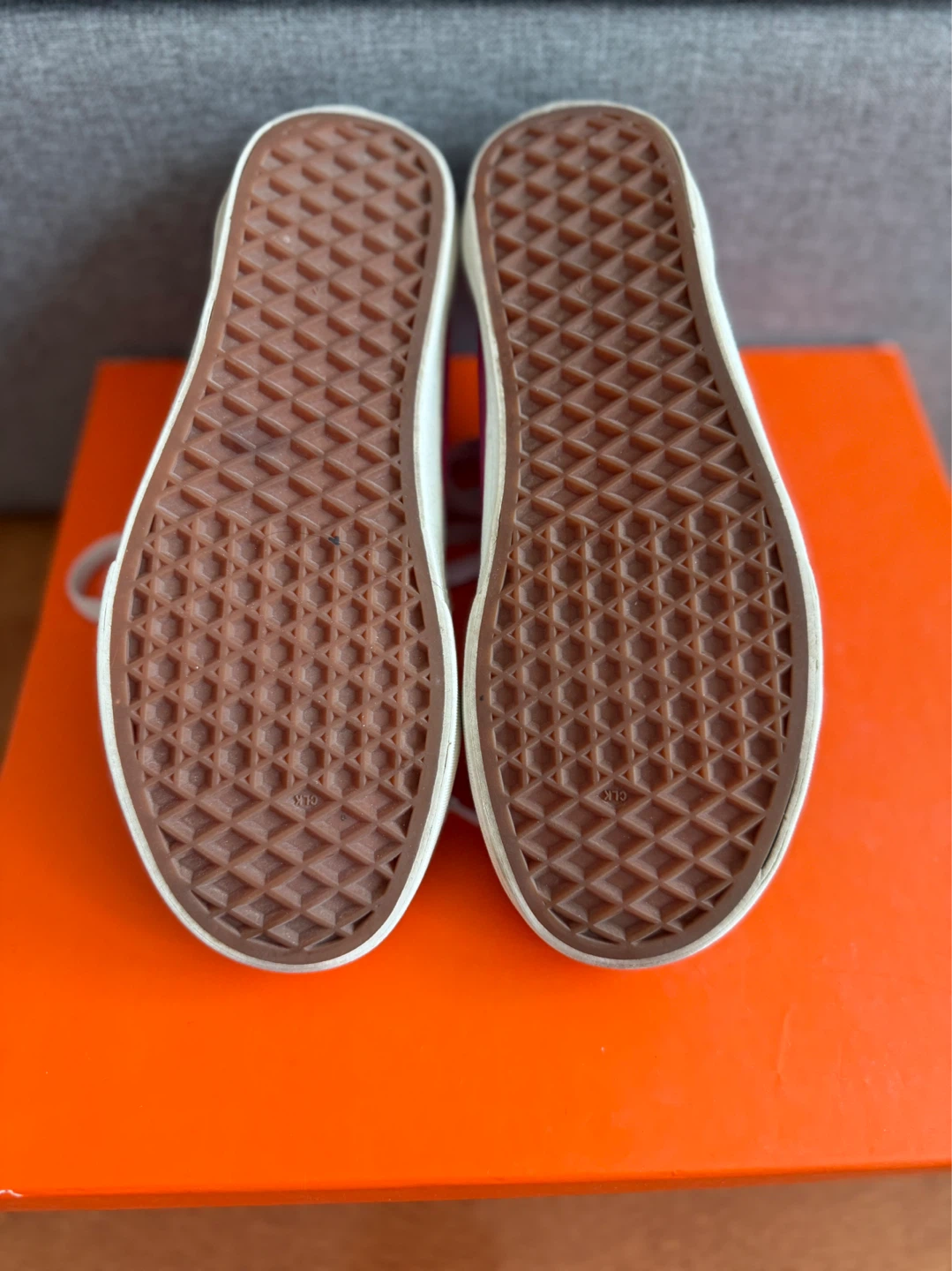 Vans Old Skool Pink Grey Suede Canvas Sneakers - photo 4