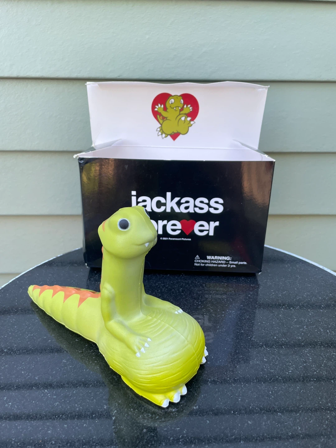 Jackass Forever Dinosaur Squeeze Toy promotional