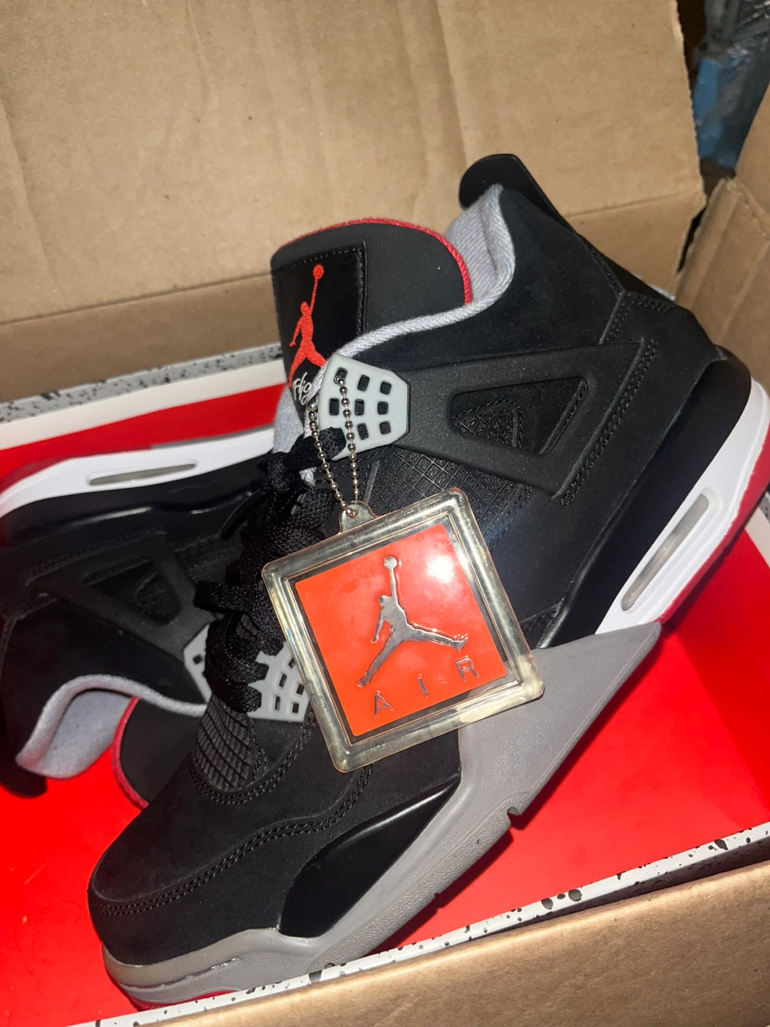 Air Jordan 4 Retro bred 2012 - photo 2