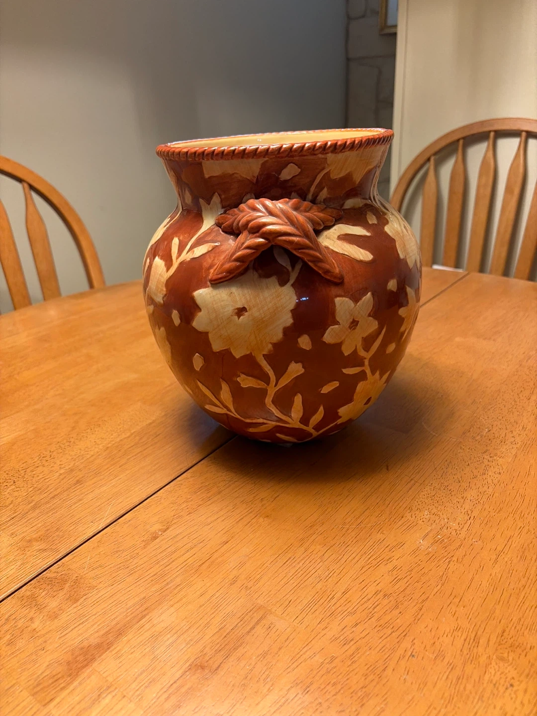 Decorative Ceramic Vase with Floral Design - photo 2