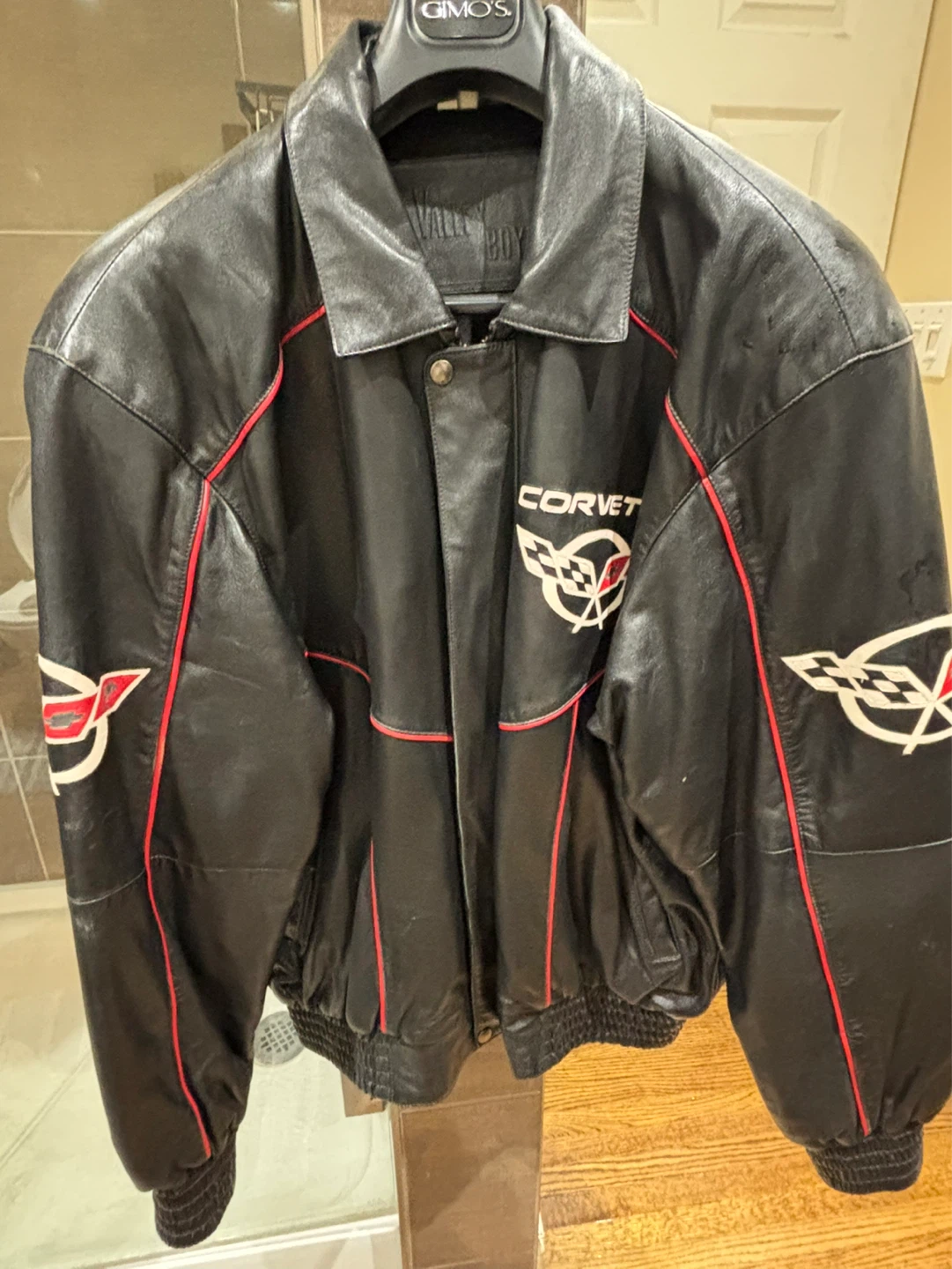 XL- Corvette Genuine Leather Jacket